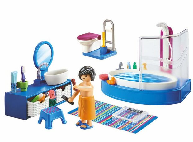 Playmobil Dollhouse Badkamer met ligbad