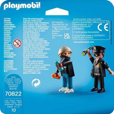 Playmobil DuoPack politieagent en sproeier