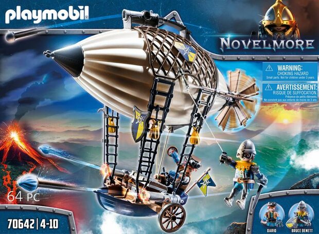 Playmobil Knights Novelmore Dario's Zeppelin