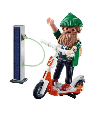 Playmobil Special Plus Hipster met e-scooter