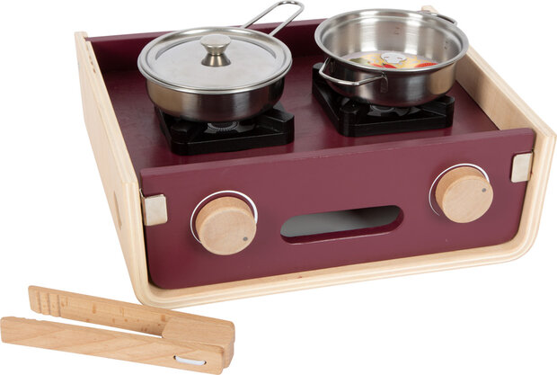 Houten Camping Speelkeuken Tasty, 9dlg.