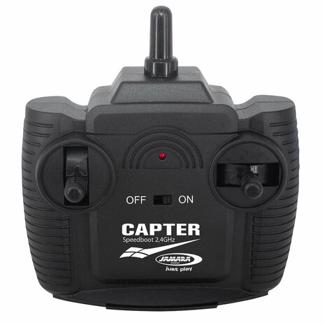 Capter Speedboot zwart/groen Li-Ion 7,4V 2,4GHz