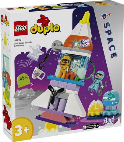 LEGO DUPLO Stad 3-in-1 ruimteavontuur