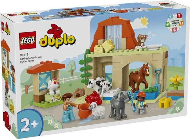 LEGO DUPLO Stad Dieren verzorgen op de boerderij