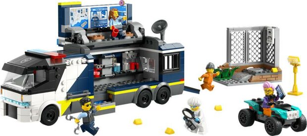 LEGO City Politie Politielaboratorium in truck