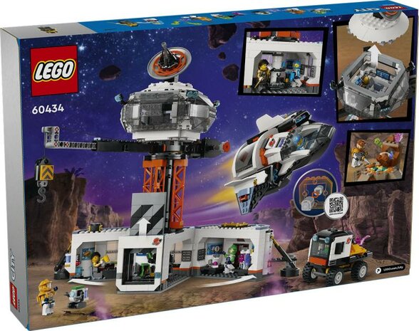 LEGO City Space Ruimtebasis en raketlanceringsplatform