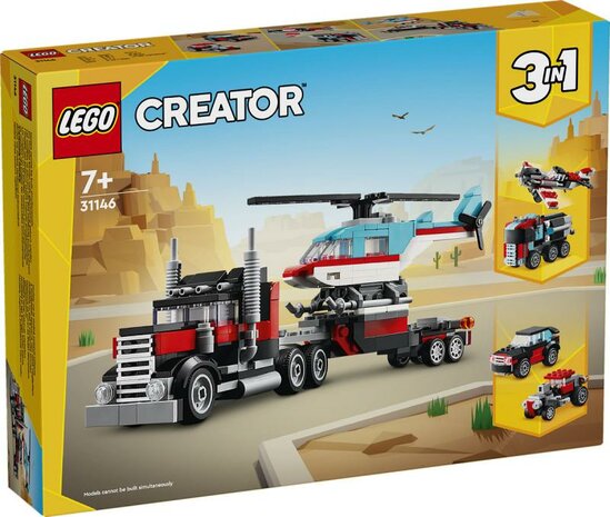 LEGO CREATOR Truck met helikopter