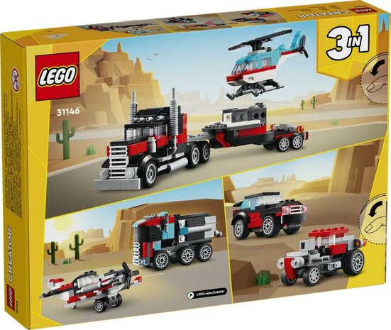 LEGO CREATOR Truck met helikopter