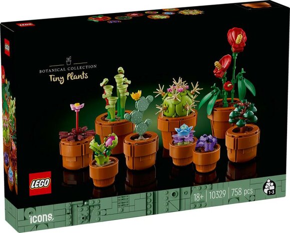 LEGO Icons Miniplantjes