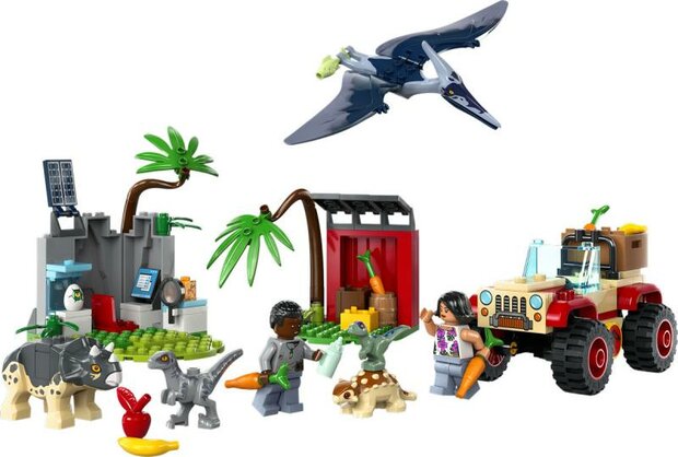 LEGO Jurassic Reddingscentrum voor babydinosaurussen