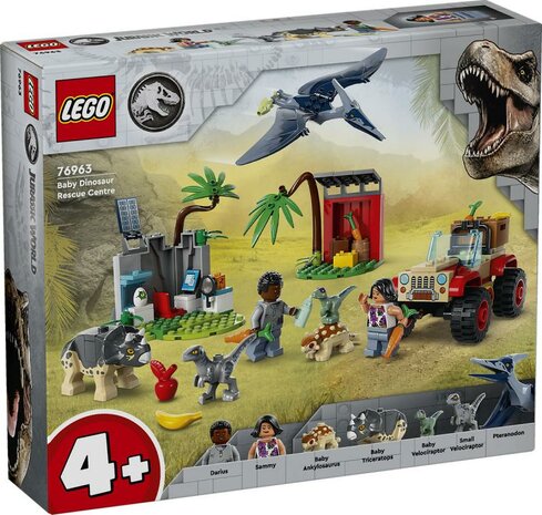 LEGO Jurassic Reddingscentrum voor babydinosaurussen