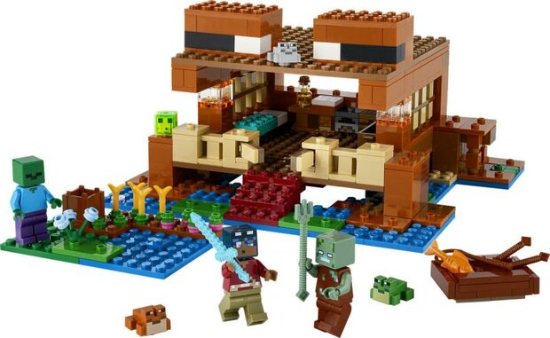 LEGO Minecraft Het kikkerhuis