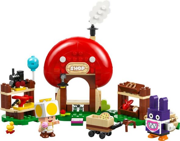 LEGO Super Mario Uitbreidingsset: Nabbit bij Toads winkeltje