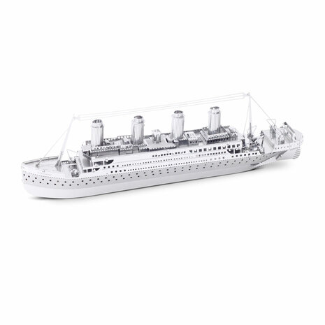 Metal Earth Titanic Ship Zilver Editie