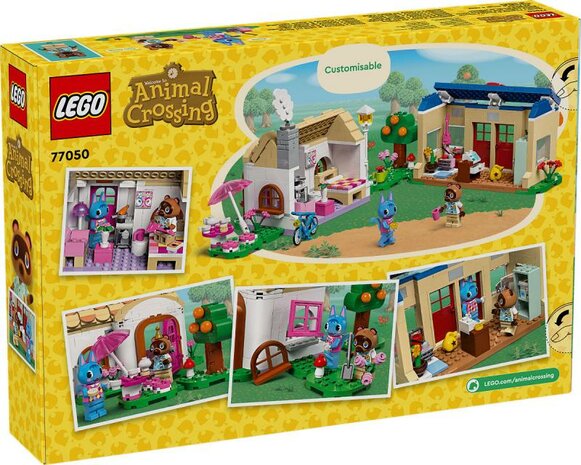 Lego Animal Crossing Nooks hoek en Rosies huis