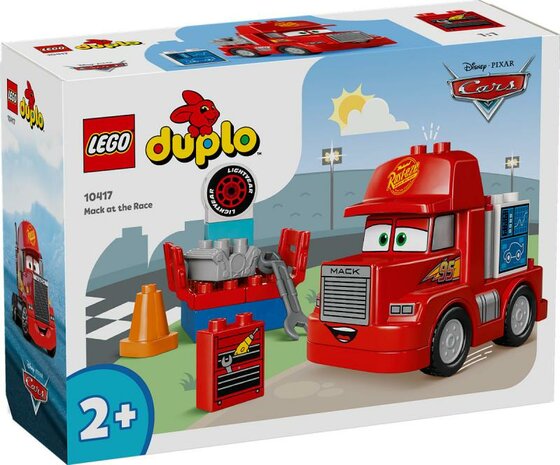 LEGO DUPLO Disney Mack bij de race