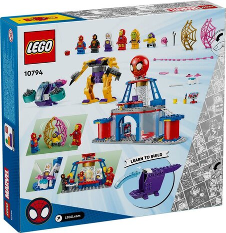 LEGO Spidey Team Spidey webspinner hoofdkwartier