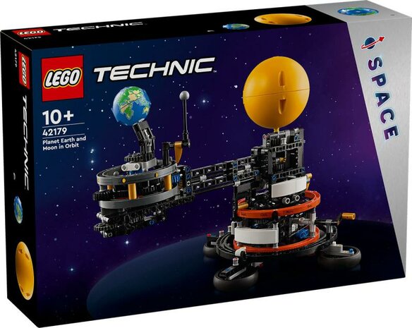 LEGO Technic De aarde en de maan in beweging