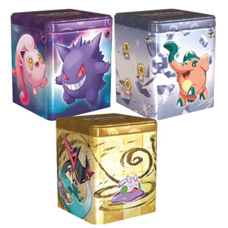 Pokemon Stacking Tin 2024 *Set van 3*