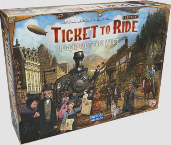 Ticket to Ride Legacy Legends of the West