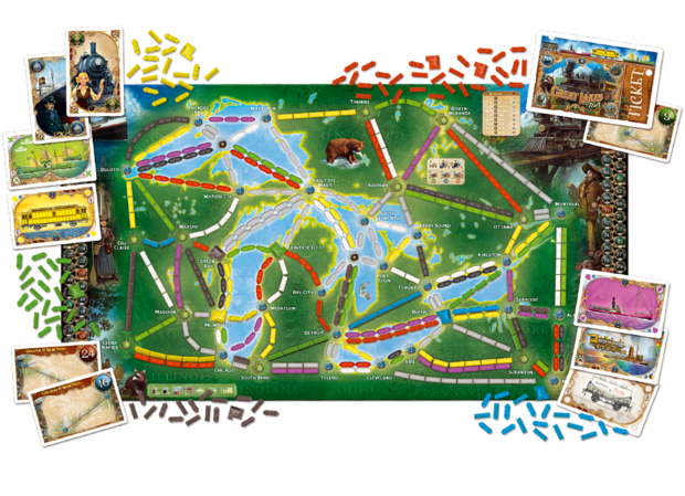 Ticket to Ride - Rails & Sails NL