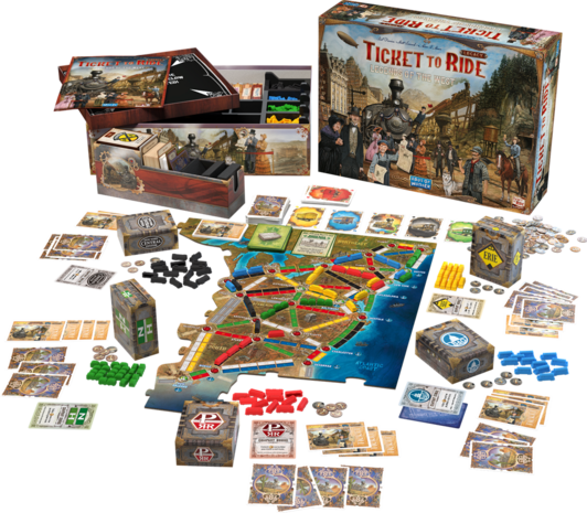 Ticket to Ride Legacy Legendes uit het Westen