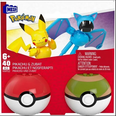 Pokémon - Poké Ball Collection - Pikachu & Zubat