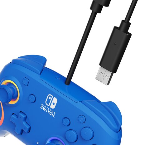 Afterglow WAVE Wired Controller - Blue (Nintendo Switch/OLED)