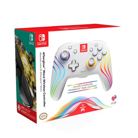 Afterglow WAVE Wireless Controller - White (Nintendo Switch)