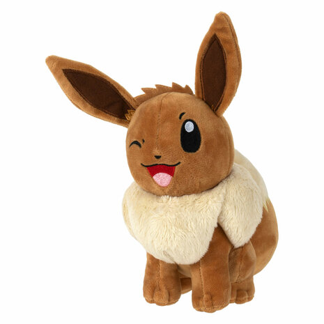 Pokémon Knuffel Pluche - Eevee, 20cm