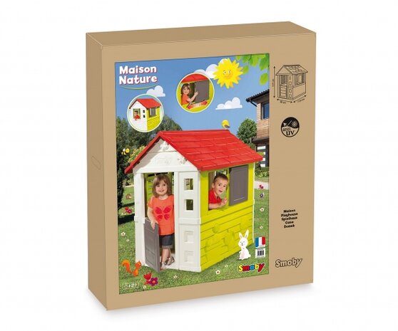 Smoby Nature Speelhuis 98X110X127