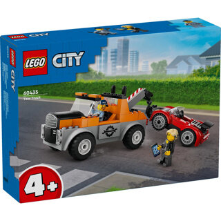 LEGO City Great Vehicles Sleepwagen En Sportautoreparatie