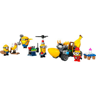 LEGO Minions en bananenauto