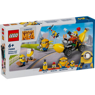 LEGO Minions en bananenauto