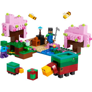 LEGO Minecraft De Kersenbloesemtuin