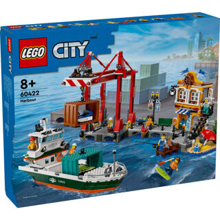 LEGO My City Haven Met Vrachtschip