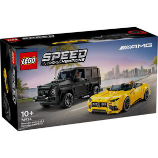 LEGO Speed Champions Mercedes-AMG G 63 en Mercedes-AMG SL 63