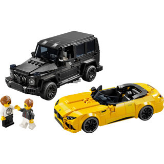 LEGO Speed Champions Mercedes-AMG G 63 en Mercedes-AMG SL 63