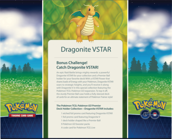 Pokémon TCG: Pokémon Go Raid Collection Dragonite V Star