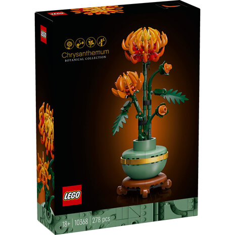 Lego Icons Chrysant