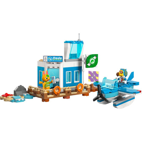 LEGO Animal Crossing Vlieg met Dodo Airlines