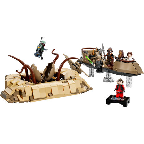 LEGO Star Wars Desert Skiff en Sarlacc-kuil