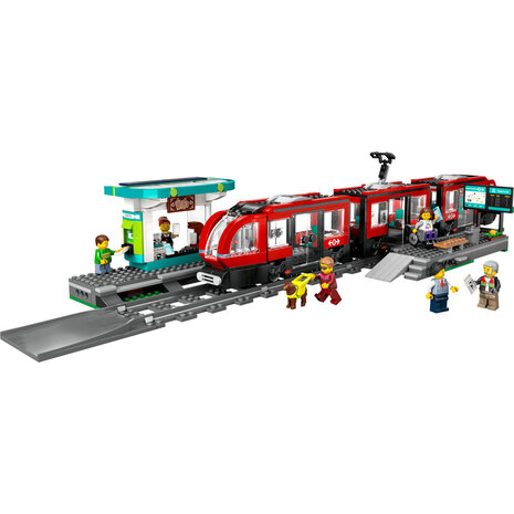 LEGO City Trains Stadstram En Station