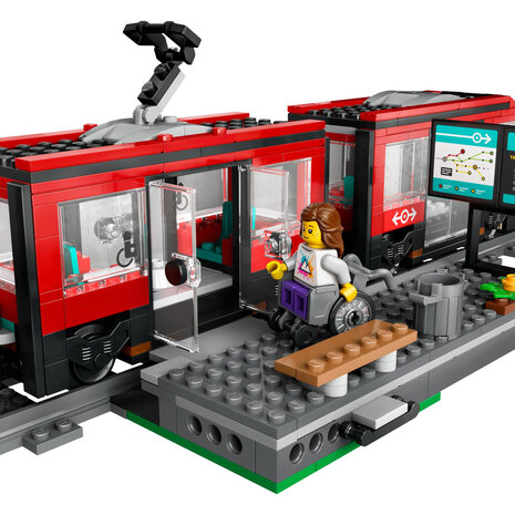 LEGO City Trains Stadstram En Station