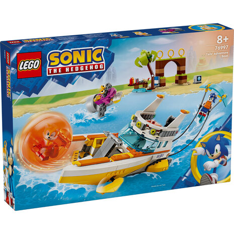 LEGO Sonic Tails' avonturenboot