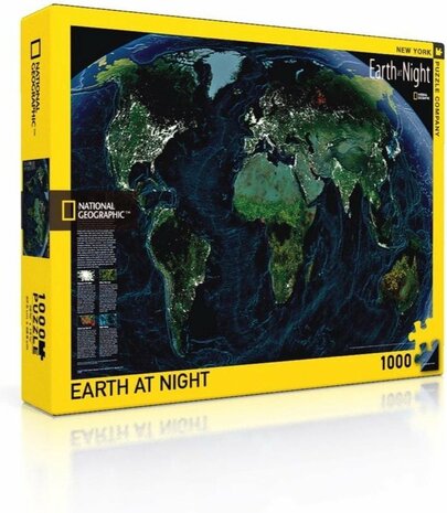 Earth at Night – National Geographic Puzzel