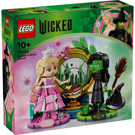 LEGO Wicked Elphaba en Glinda figuren