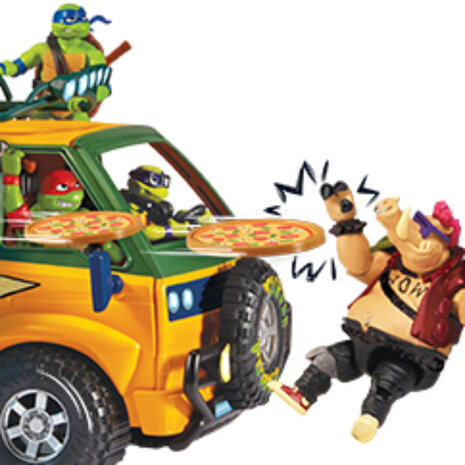 Ninja Turtles Pizza Bus