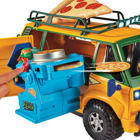 Ninja Turtles Pizza Bus