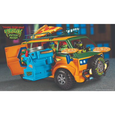 Ninja Turtles Pizza Bus